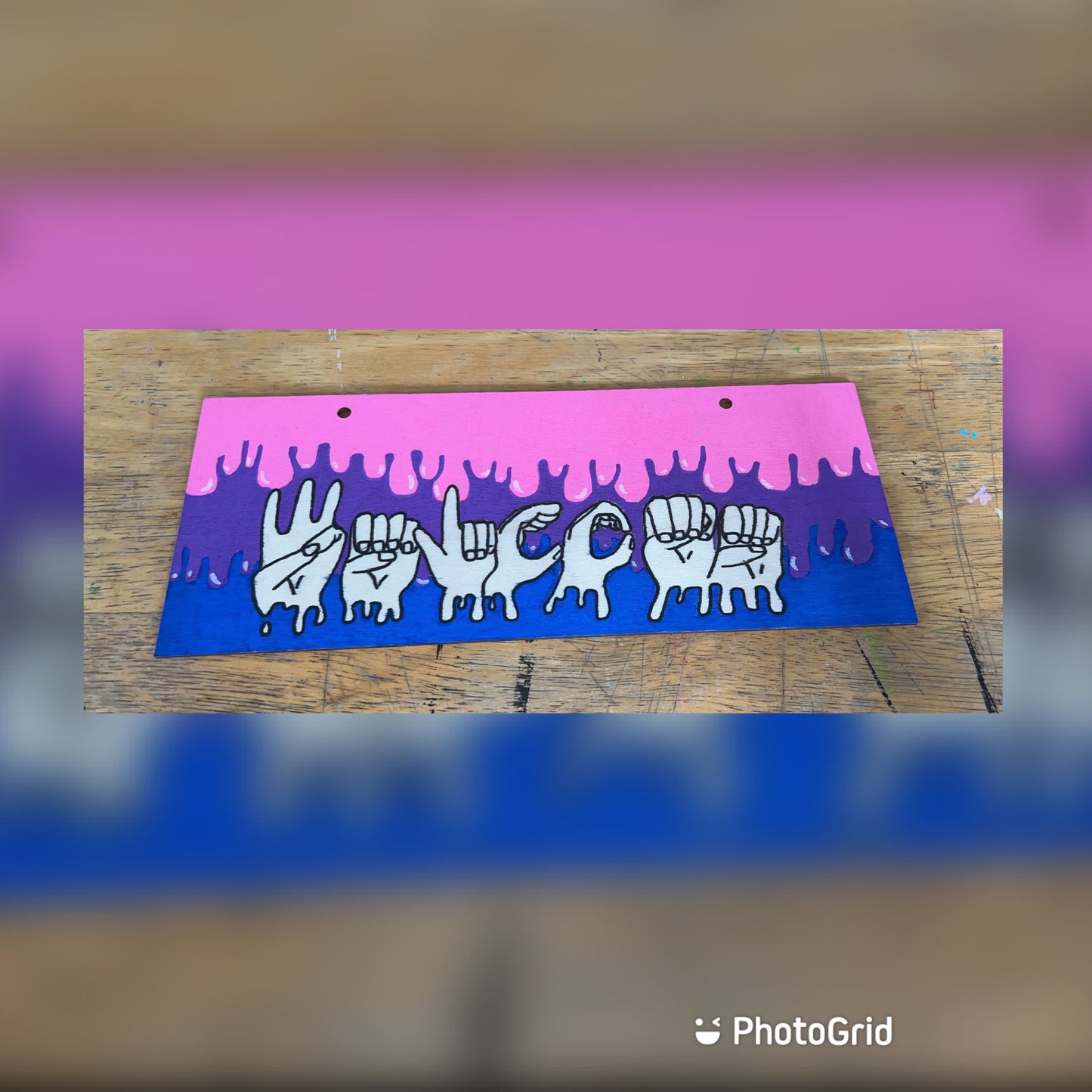 “Welcome” in ASL