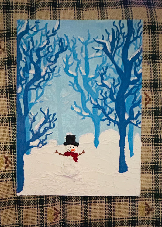 Let’s build a snowman