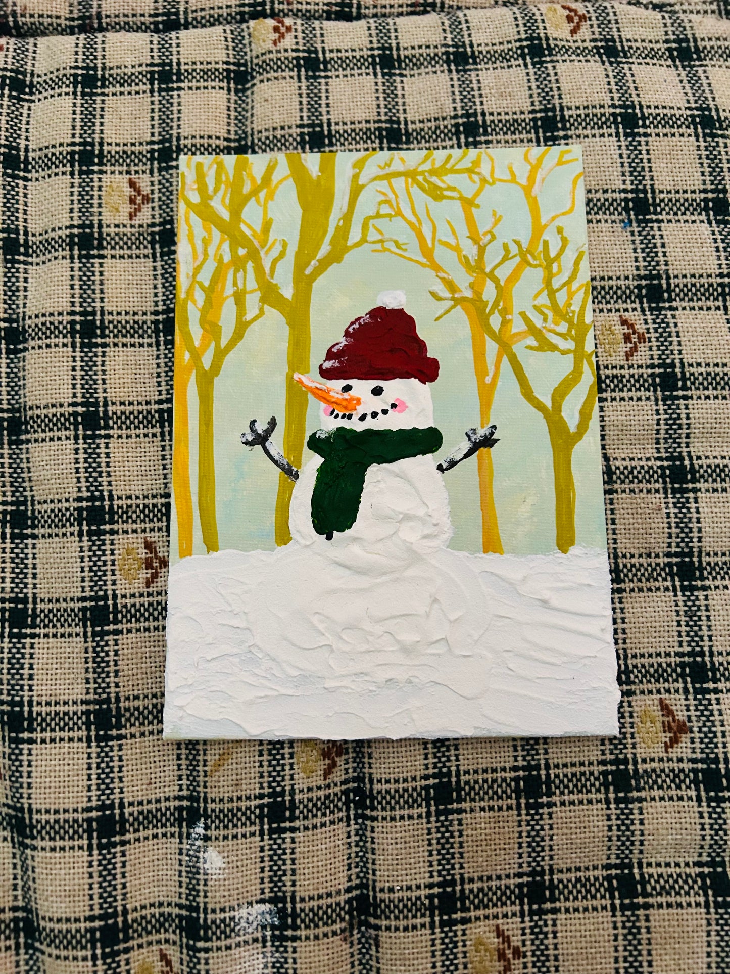 Let’s build a snowman