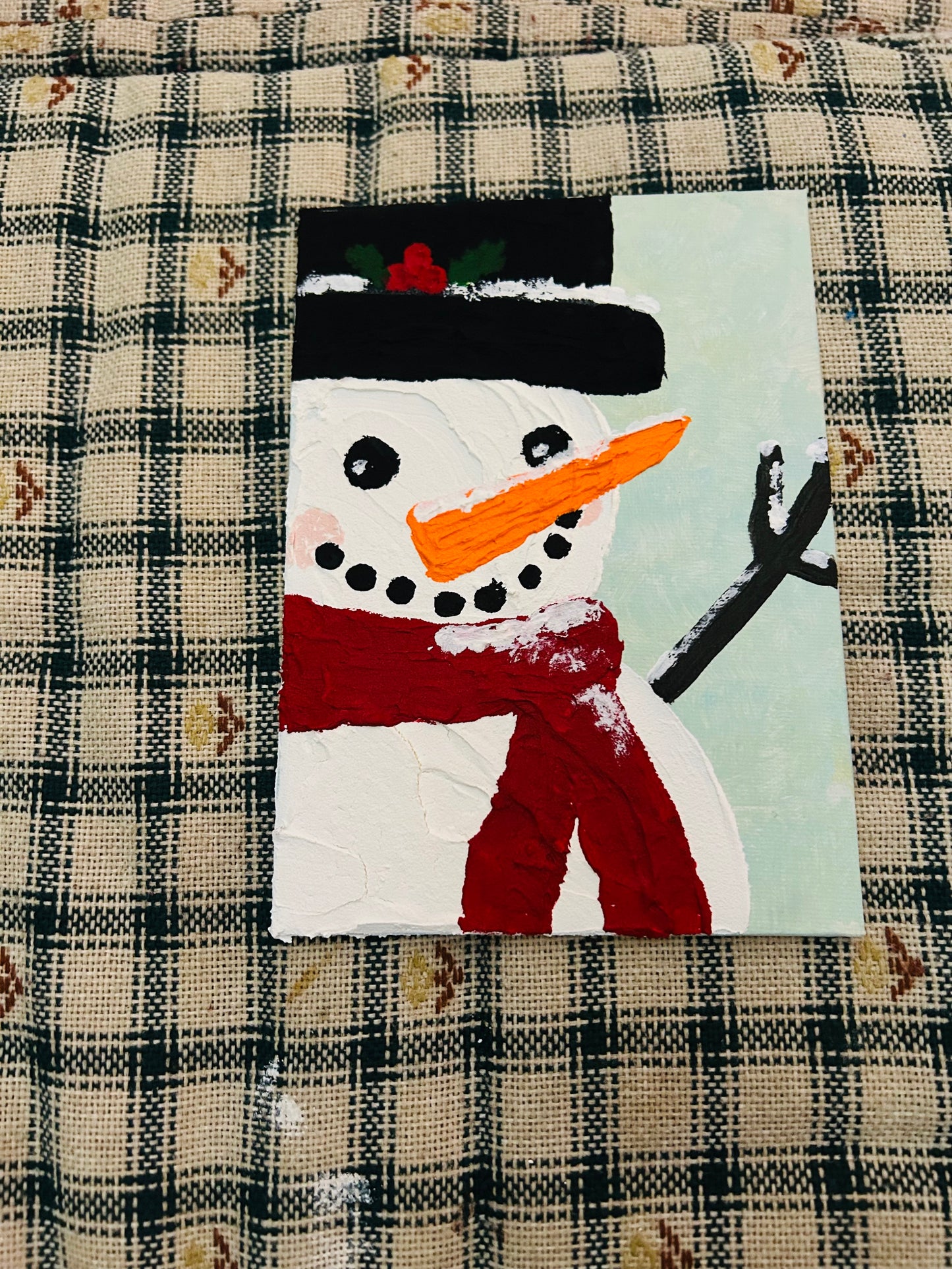 Let’s build a snowman