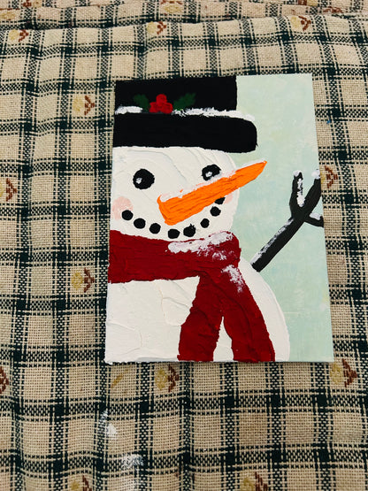 Let’s build a snowman